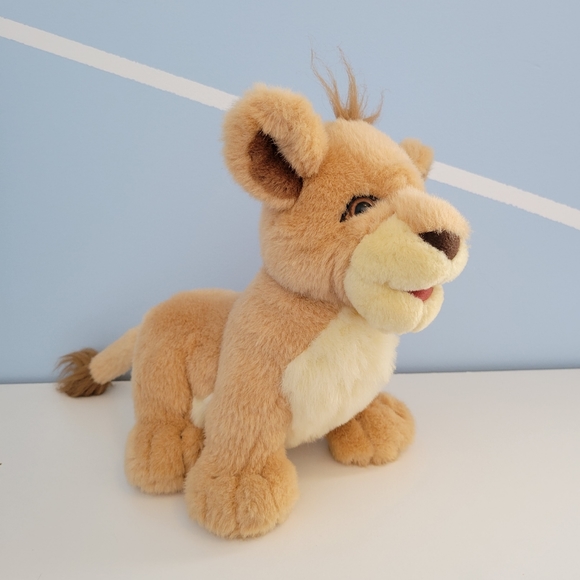 Simba The Lion King Cub Plush Stuffy Vintage 1990s Wal-Mart Canada - Picture 4 of 14